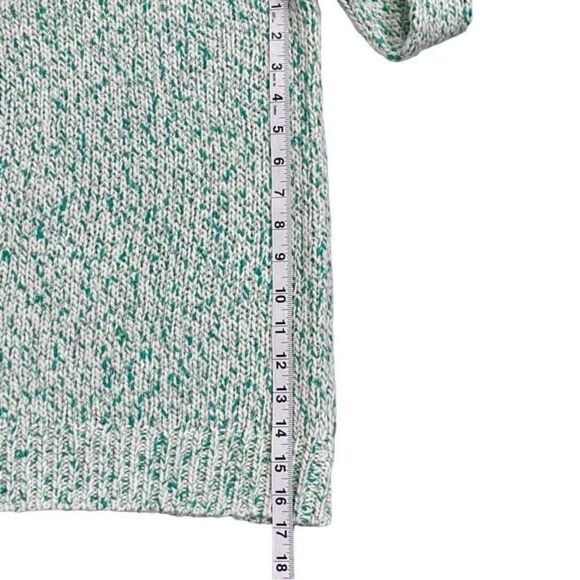 St John’s Bay Mint Green & White Knit Scoop Neck Pullover Long Sleeve Sweater XL - Picture 13 of 16